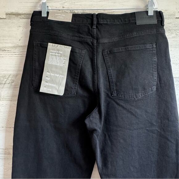 NWT Everlane Plus Size TALL The Way-High® Jean Denim Straight Leg Jeans Full Len - Picture 7 of 15